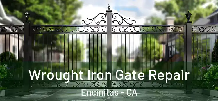 Wrought Iron Gate Repair Encinitas - CA